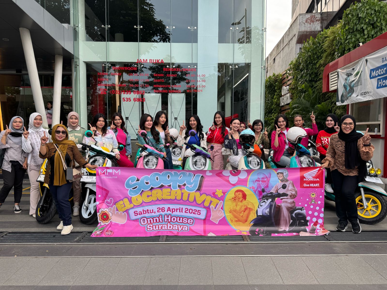 Scoopy Velocreativity Hadir di Surabaya: Kartini Muda Tampil Stylish, Edukatif, dan Penuh Warna
